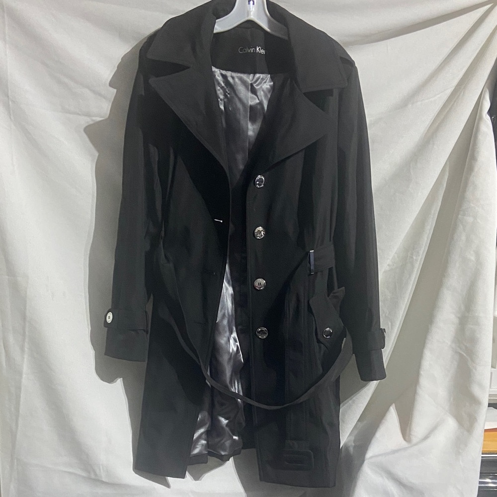 Calvin Klein Black and Silver Apparel